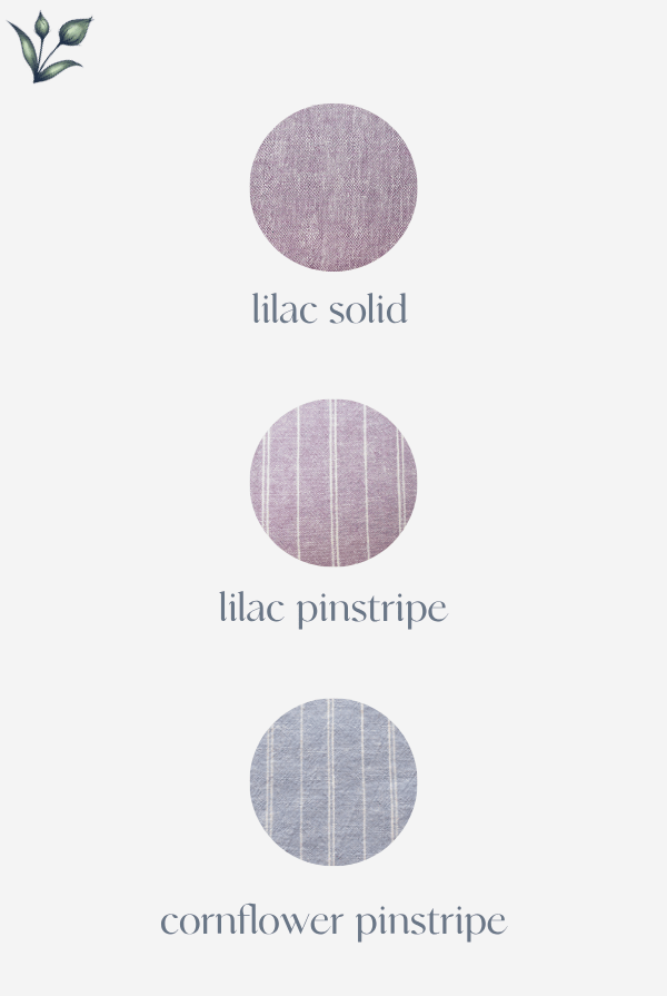 color swatches hemp dress