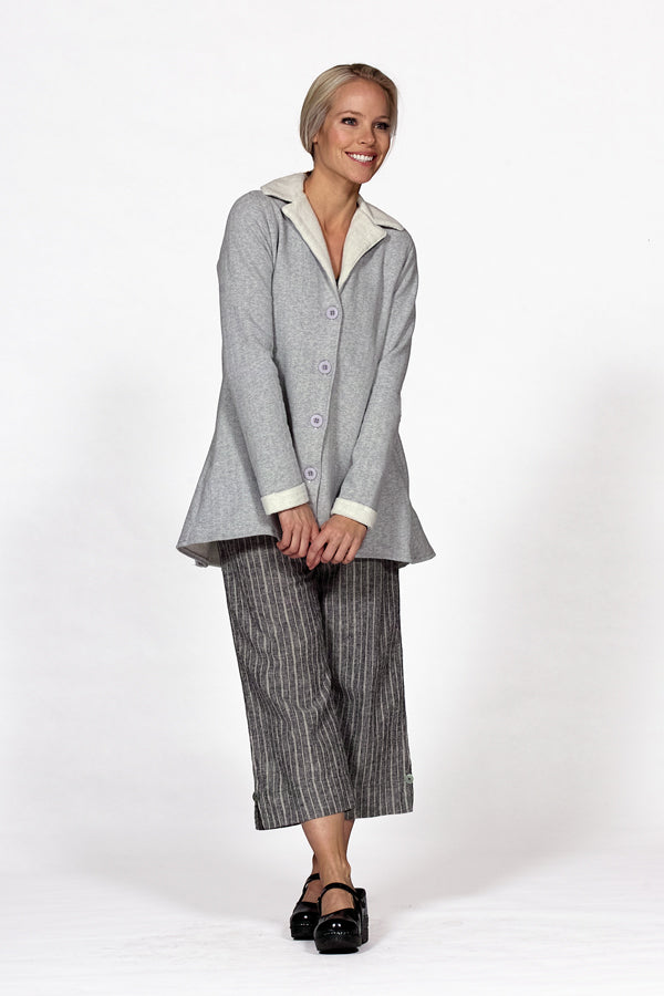 herringbone jacket in iron on model