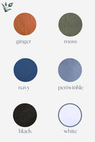 color choices organic gauze caridgan