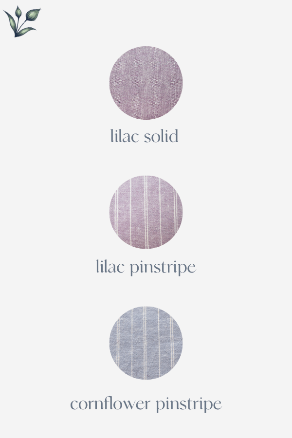 color swatches hemp dress