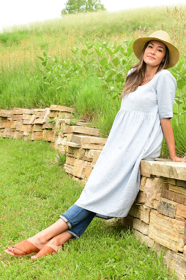 cornflower dress