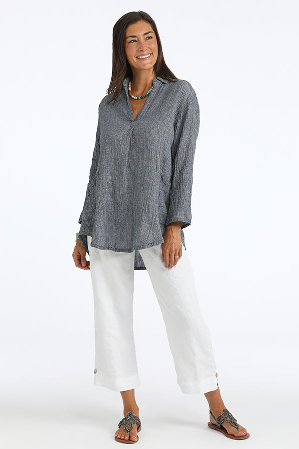 linen crop pant by Goddess Gear