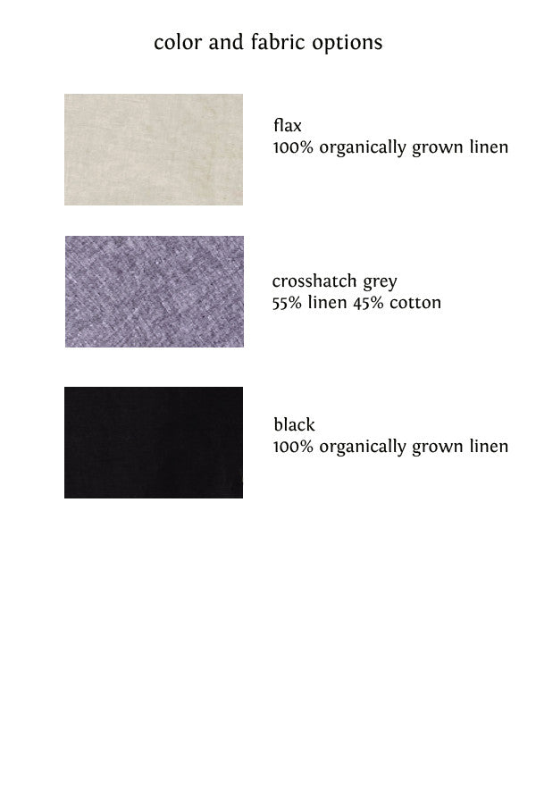 linen pocket skirt color choices
