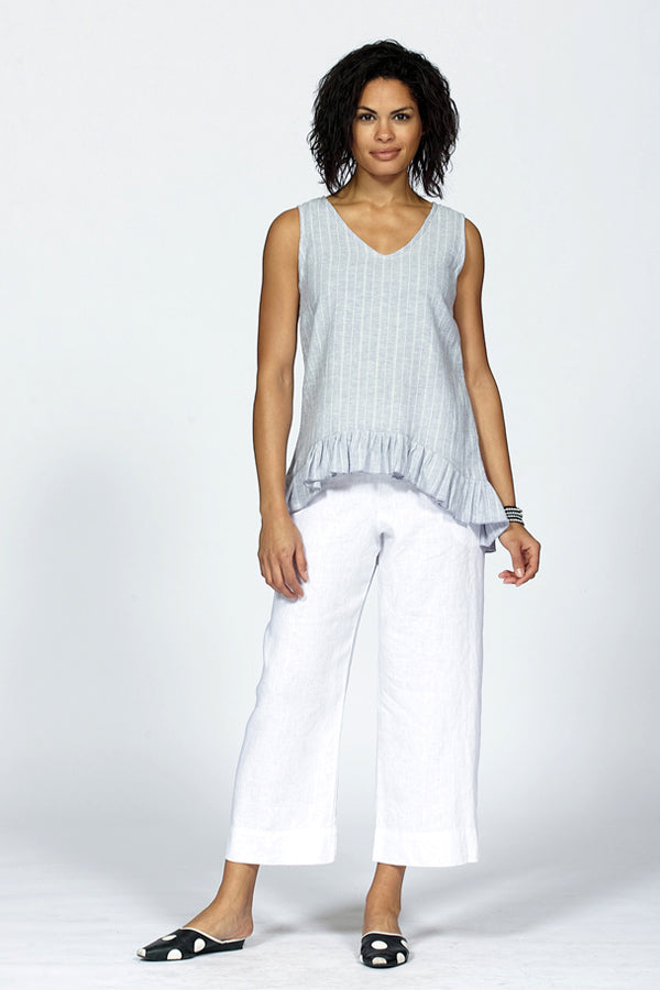 white linen pant for women